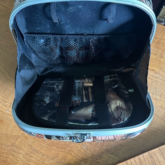 Vintage travel makeup case - Picture 5 of 14